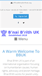 Mobile Screenshot of bnaibrithuk.org